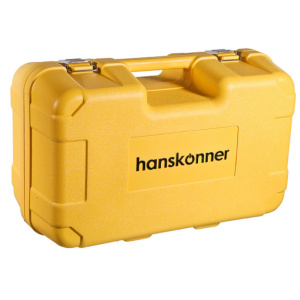 Штроборез Hanskonner 125мм, 1600Вт, 8000об/мин, РАСКЛАДНОЙ КОЖУХ, конст эл-ка, кейс