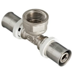 Тройник с нар.резьбой 26х3/4х26 VALTEC