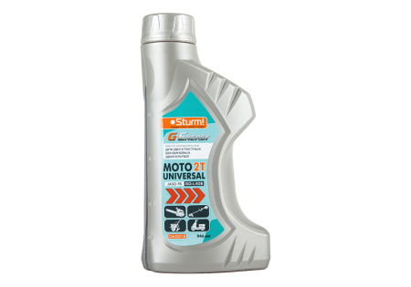 Масло G-Energy 2Т красн.,минер., JASO FB/ISO-L-EGB,UNIVERSAL MOTO 2Т, 0,946л, Sturm!