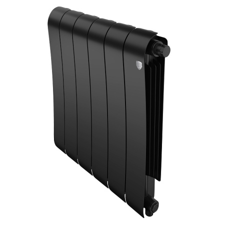 Радиатор биметаллический Royal Thermo Infinity 500 Noir Sable VR80 - 6 секц