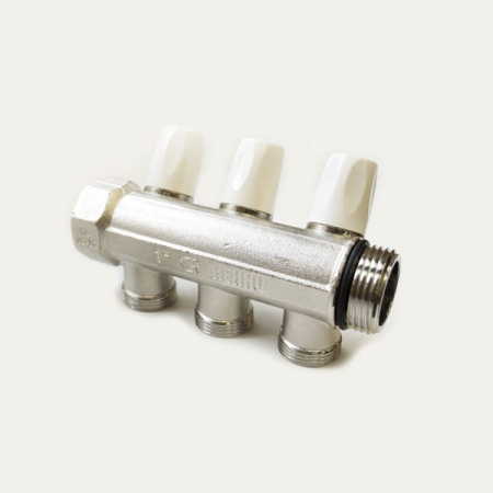 Распределительный коллектор REHAU G1 3 отвода G 3/4