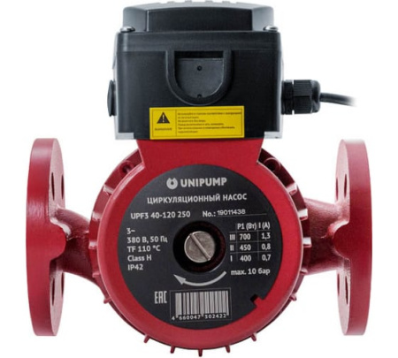 Циркуляционный насос UNIPUMP UPF3 40-120