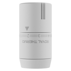 Термоголовка жидкостная Royal Thermo Design М30х1,5 (белый)