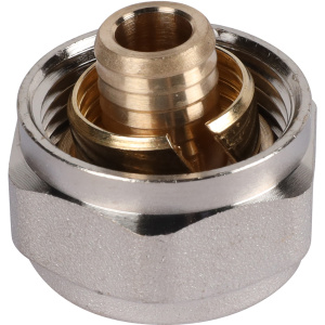 ROMMER Фитинг компрессионный для труб PEX 16х2,0х3/4